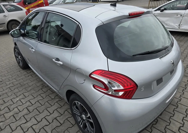 Peugeot 208 cena 12400 przebieg: 248253, rok produkcji 2012 z Świdwin małe 121